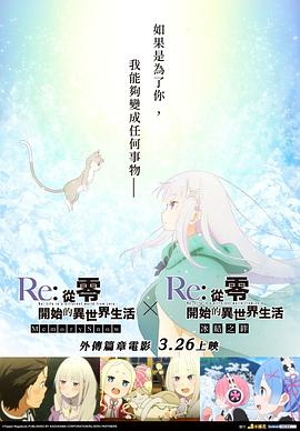 从零开始的异世界生活 冰结之绊 2019 电影 海报