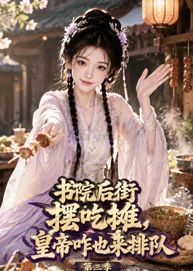 书院后街摆摊，皇帝咋也来排队第三季 2026 动漫 海报