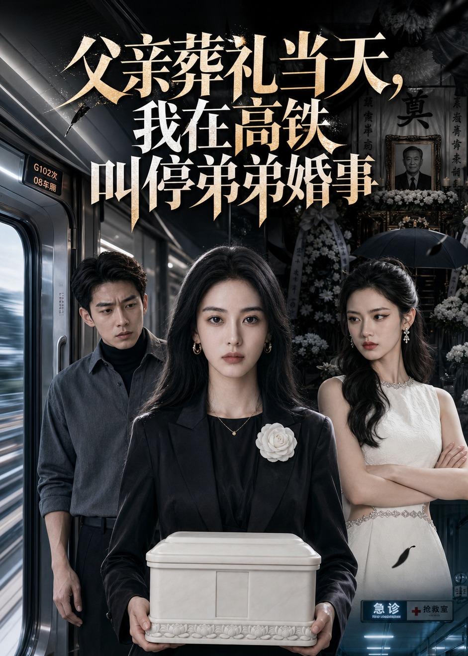 父亲葬礼当天，我在高铁叫停弟弟婚事 2026 短剧 海报