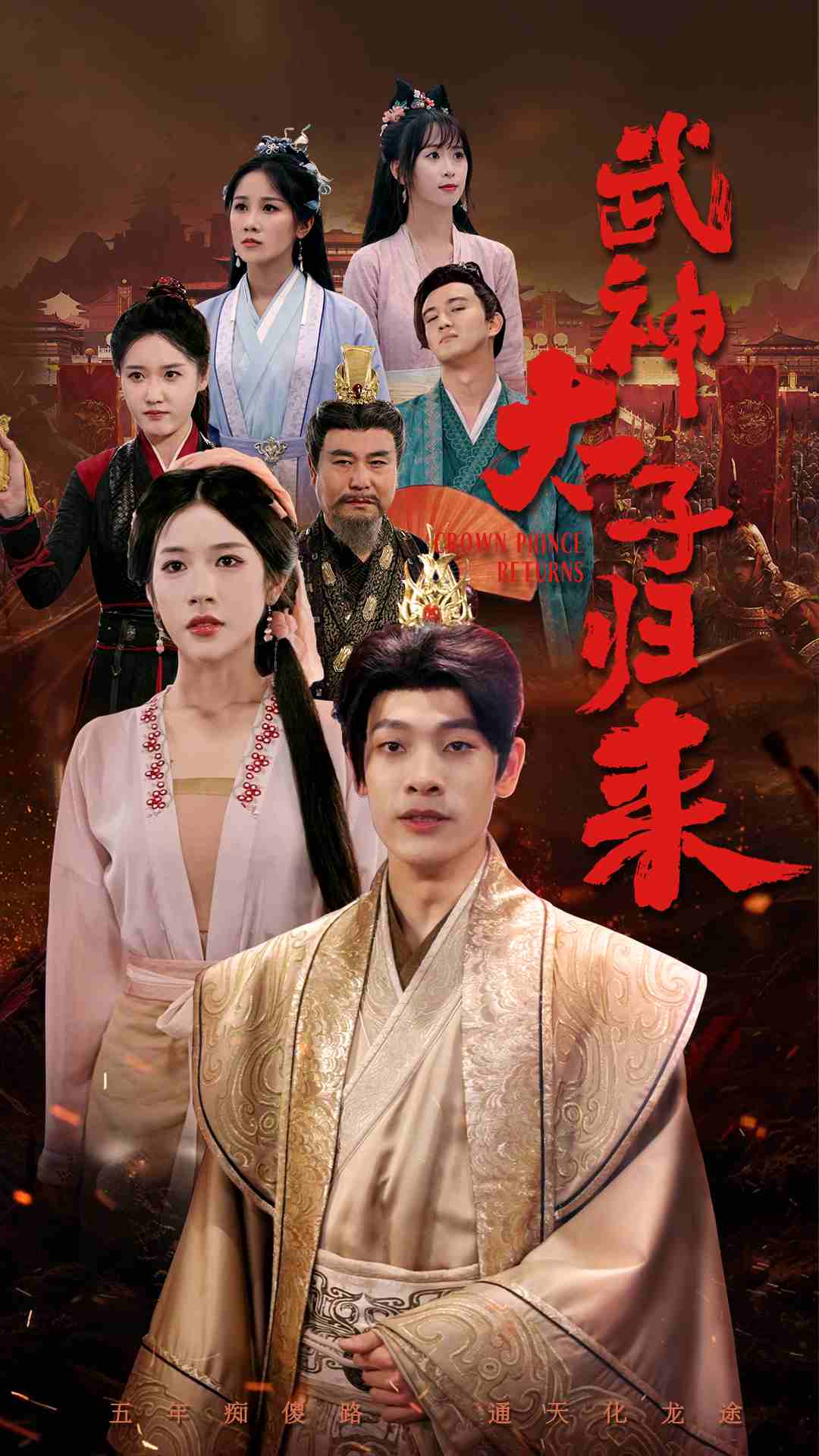 武神太子归来 2024 短剧 海报