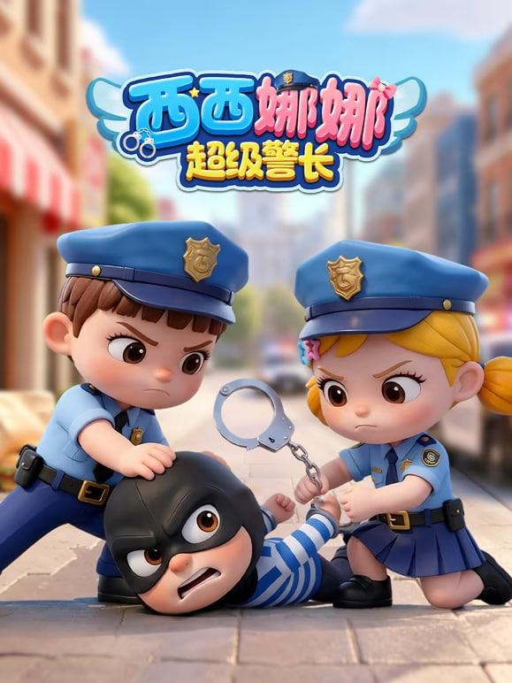 西西娜娜超级警长 2026 动漫 海报
