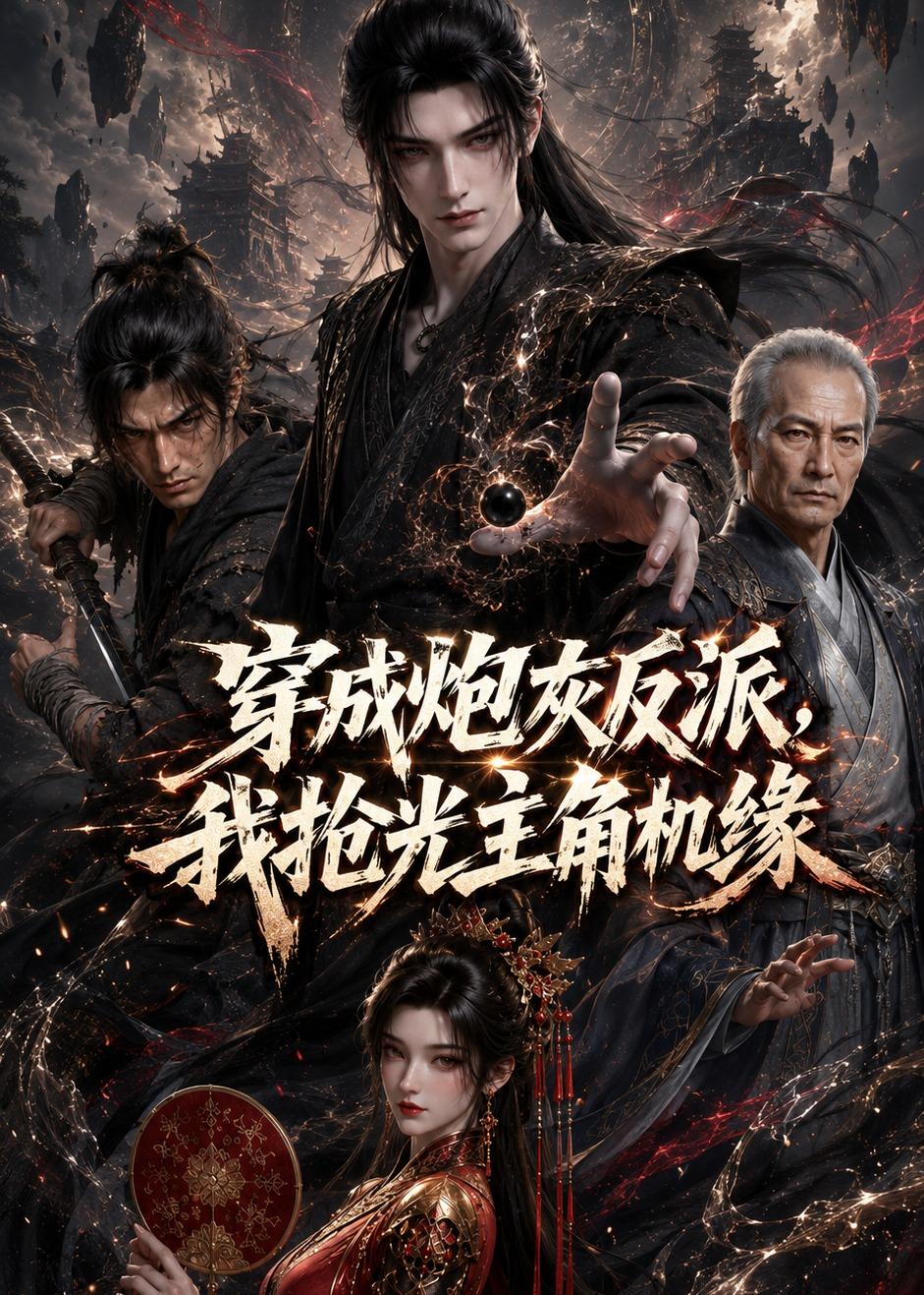 穿成炮灰反派，我抢光主角机缘 2026 动漫 海报