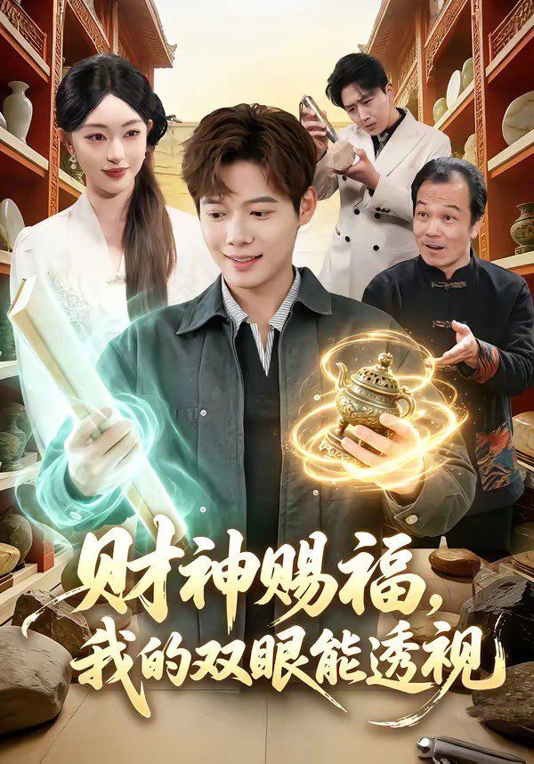 42.财神赐福，我的双眼能透视 2026 短剧 海报