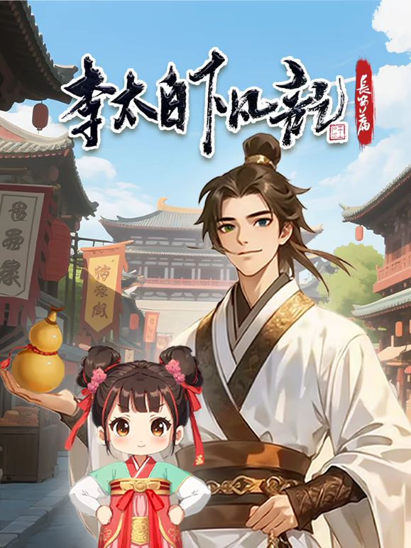 李太白下凡记:长安篇 动态漫画 第一季 2025 动漫 海报