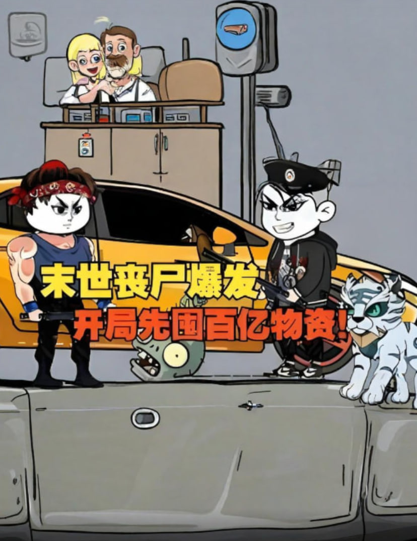 末日来临前十天消费百亿疯狂囤物资，只为在丧尸横行的末世打造最强安全屋 2025 动漫 海报