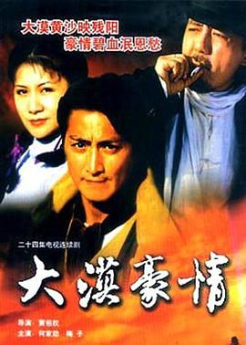 大漠豪情 1998 电视剧 海报