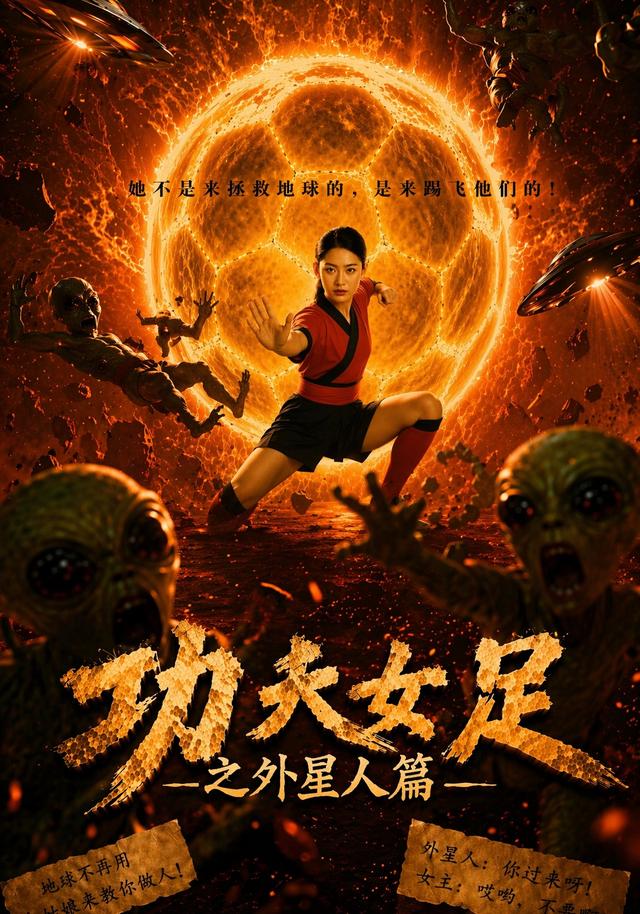功夫女足之外星人篇 2026 短剧 海报