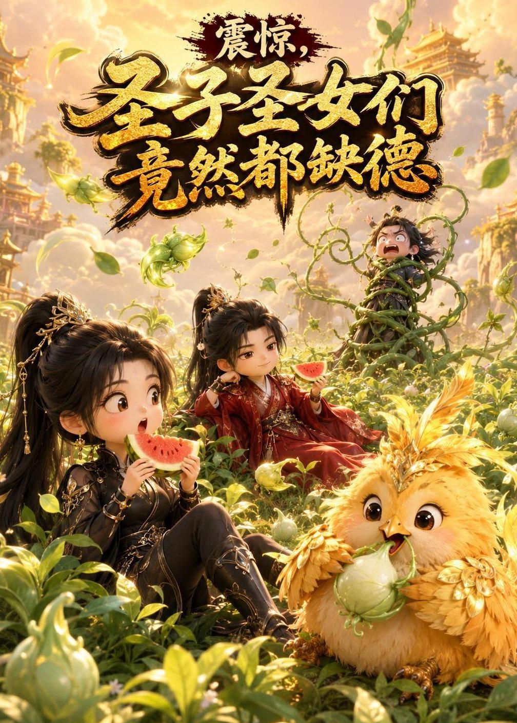 震惊,圣子圣女们竟然都缺德 2026 动漫 海报