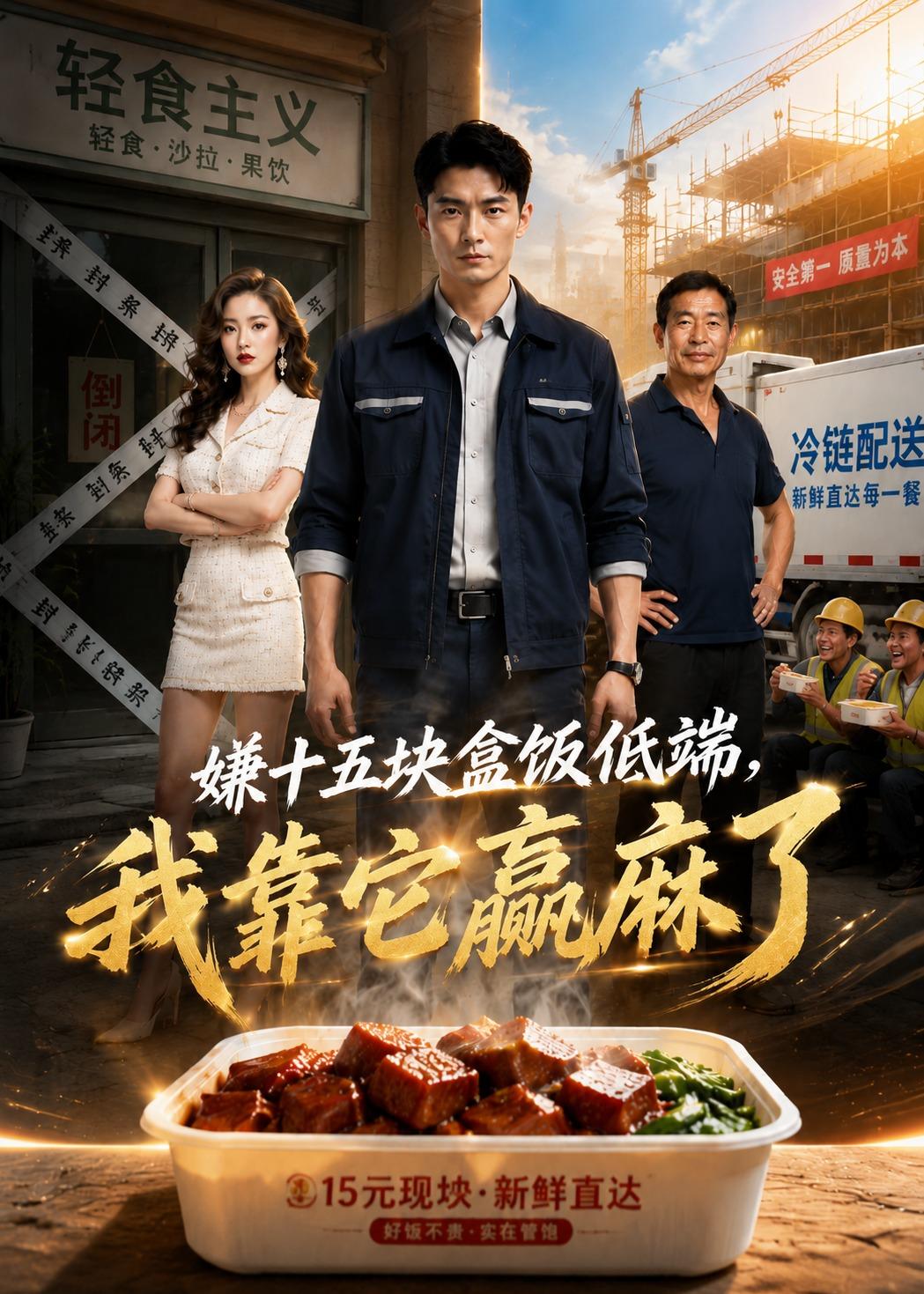 嫌十五块盒饭低端,我靠它赢麻了 2026 动漫 海报