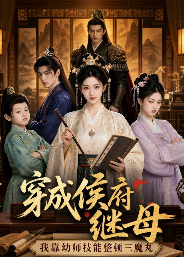 穿成侯府继母，我靠幼师技能整顿三魔丸 2026 短剧 海报