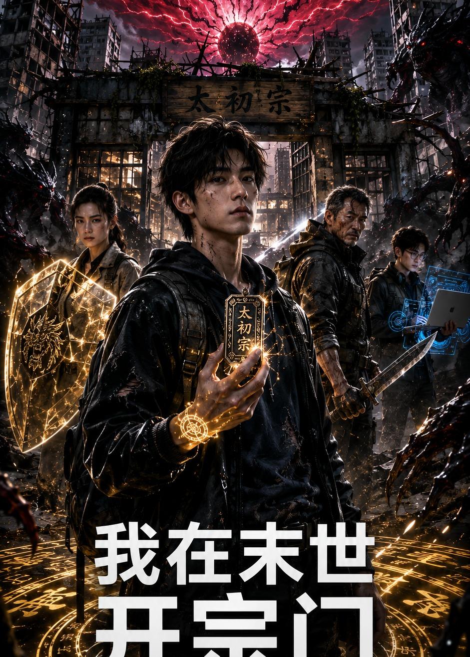 我在末世开宗门 2026 动漫 海报