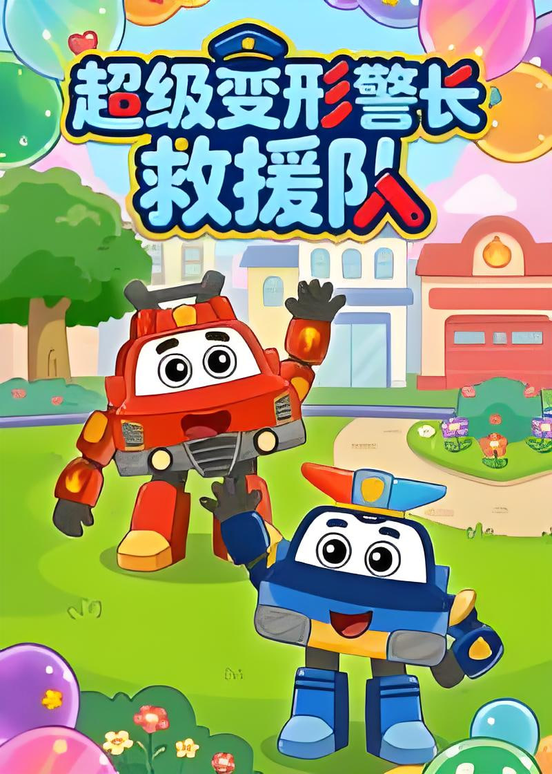 超级变形警长救援队 2026 动漫 海报