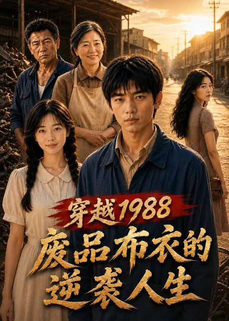 穿越 1988：废品布衣的逆袭人生 2026 短剧 海报