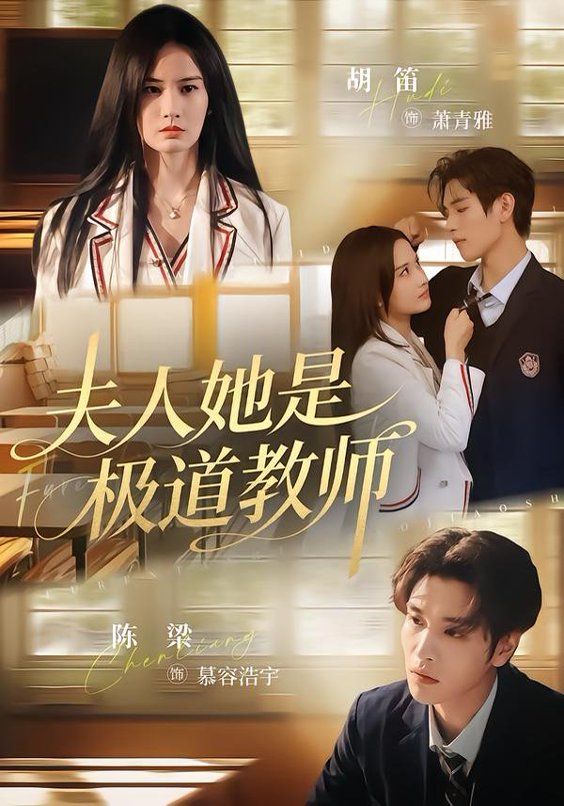夫人她是极道教师 2026 短剧 海报