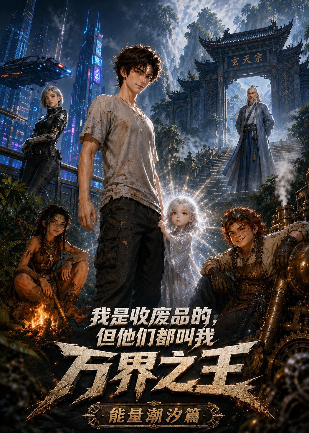 我是收废品的，但他是万界之王 2026 动漫 海报