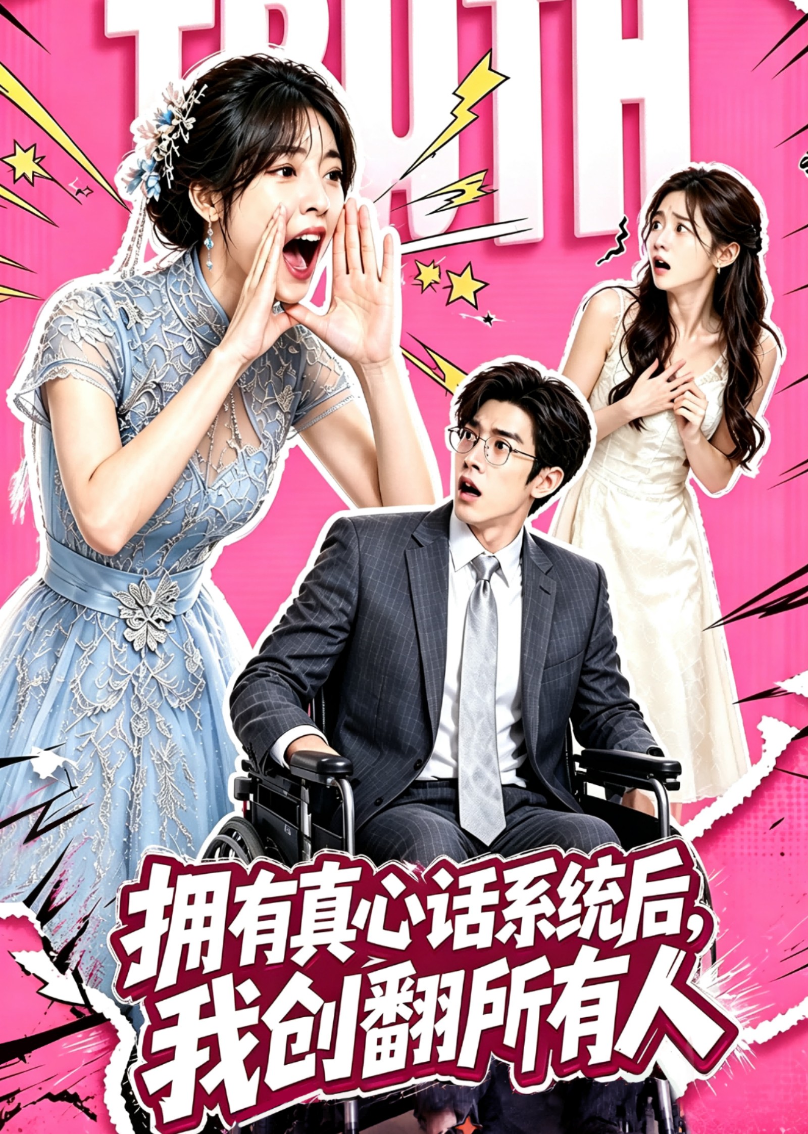 拥有真心话系统后，我创翻所有人 2026 短剧 海报