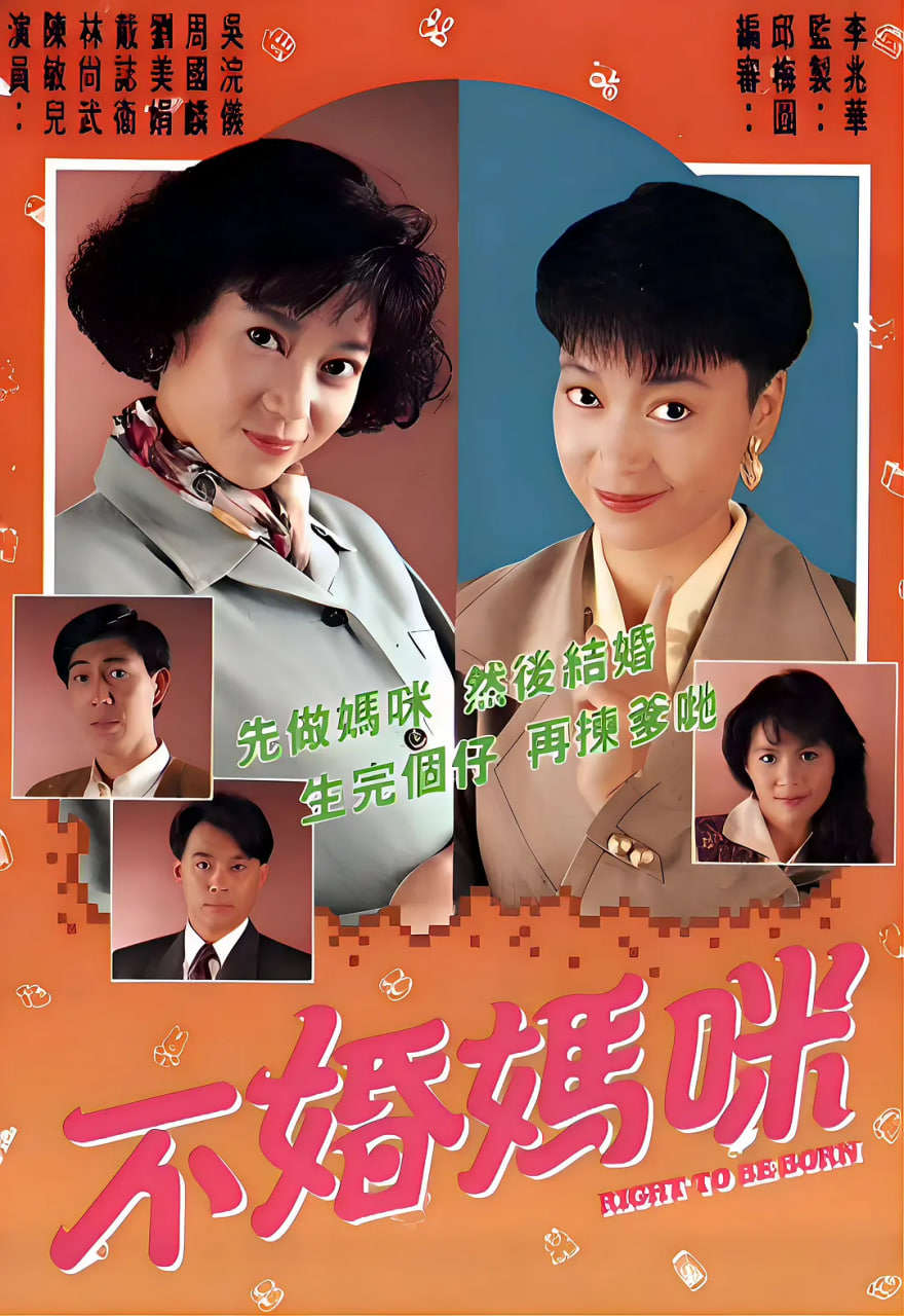 不婚妈咪 1991 电视剧 海报
