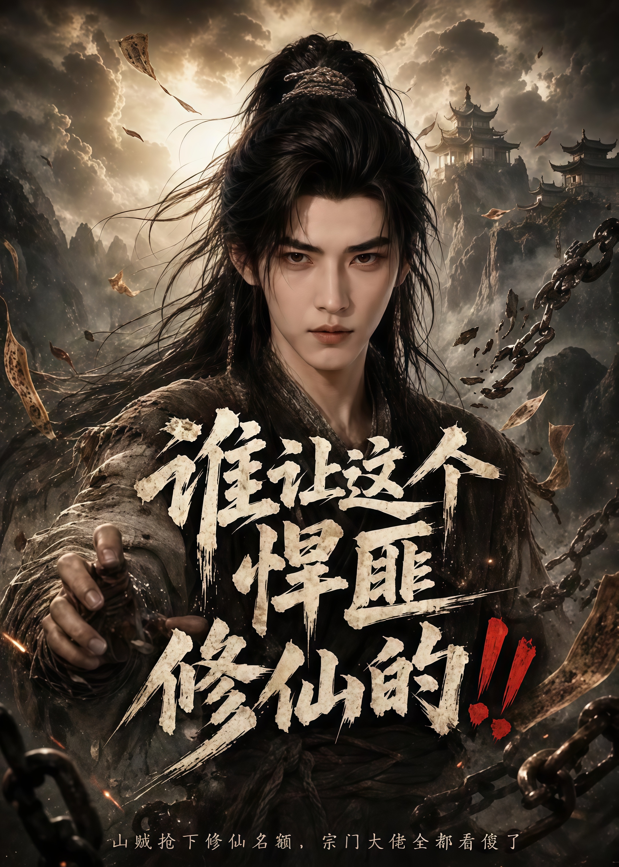 谁让这个悍匪修仙的！！ 2026 短剧 海报