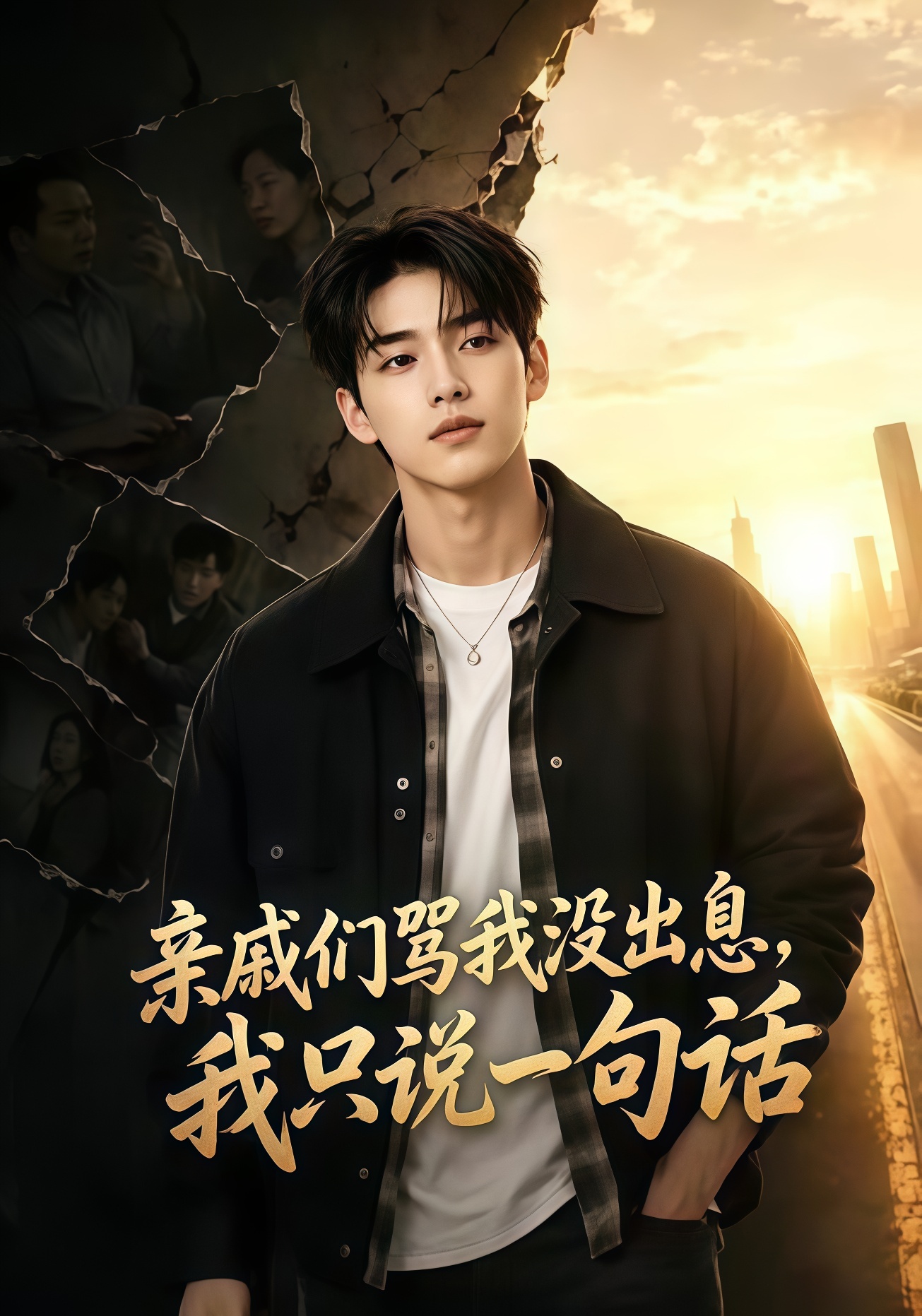 亲戚们骂我没出息,我只说一句话 2026 短剧 海报