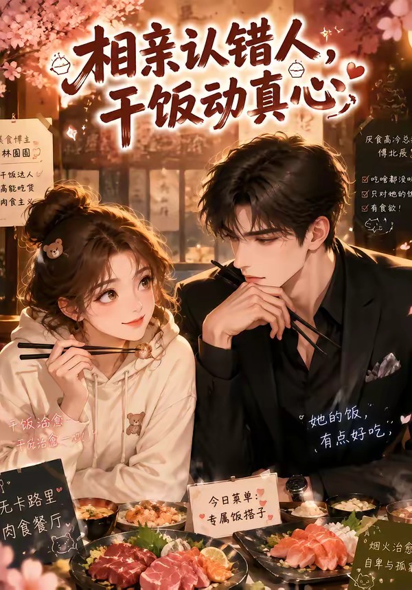 相亲认错人,干饭动真心 2026 短剧 海报