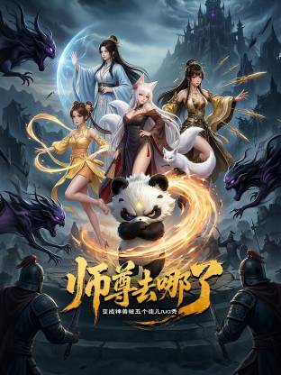 师尊去哪了：变成神兽被五个徒儿rua秃 2026 动漫 海报