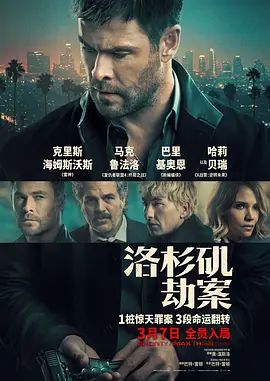 洛杉矶劫案 2026 电影 海报