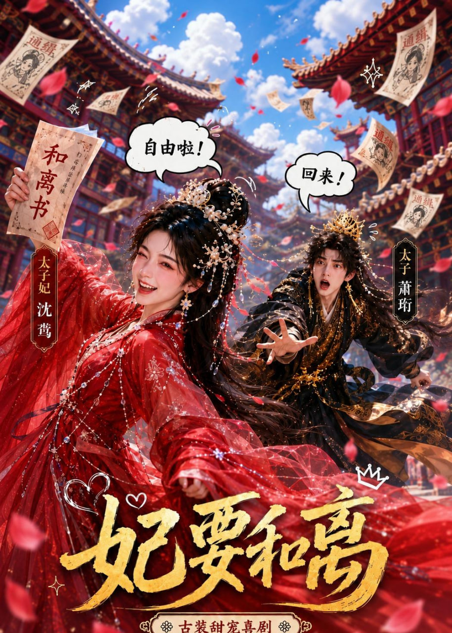 妃要和离 2026 短剧 海报