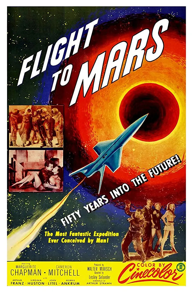 飞向火星 1951 电影 海报