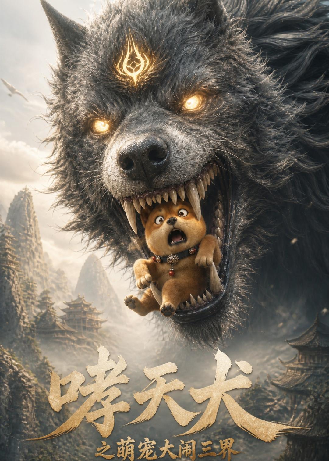 哮天犬之萌宠大闹三界 2026 短剧 海报