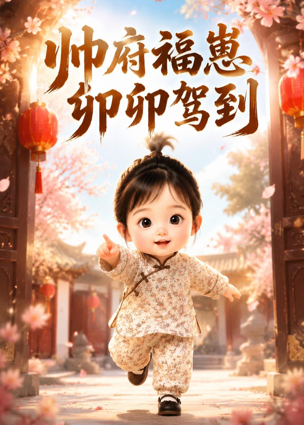 帅府福崽，卯卯驾到 2026 动漫 海报
