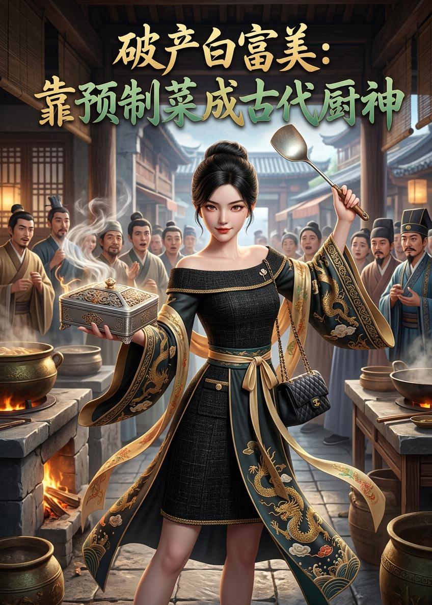 破产白富美：靠预制菜成古代厨神 2026 短剧 海报