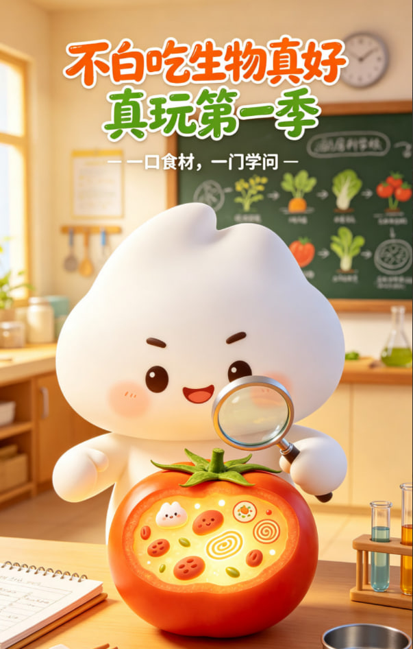 不白吃生物真好玩第一季 2026 动漫 海报