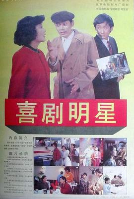 喜剧明星 1991 电影 海报