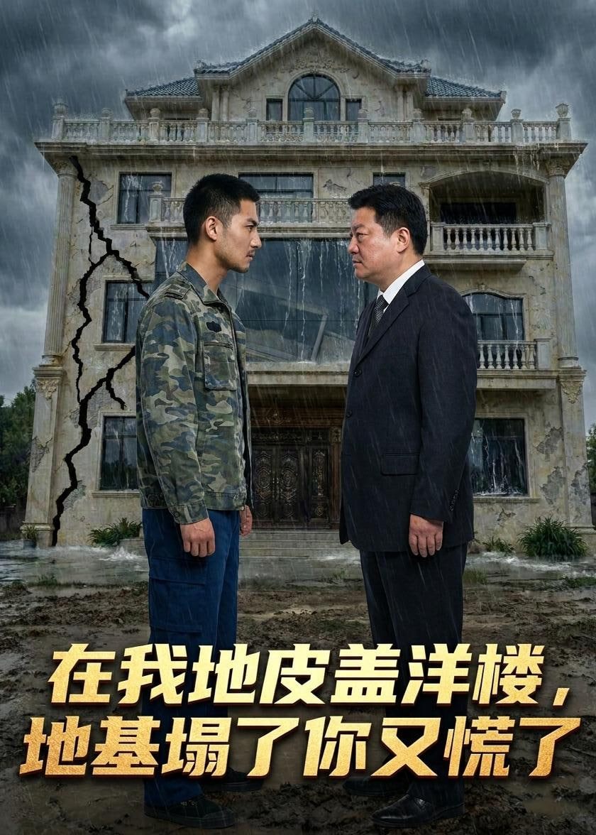 在我地皮盖洋楼地基塌了你又慌了 2026 短剧 海报