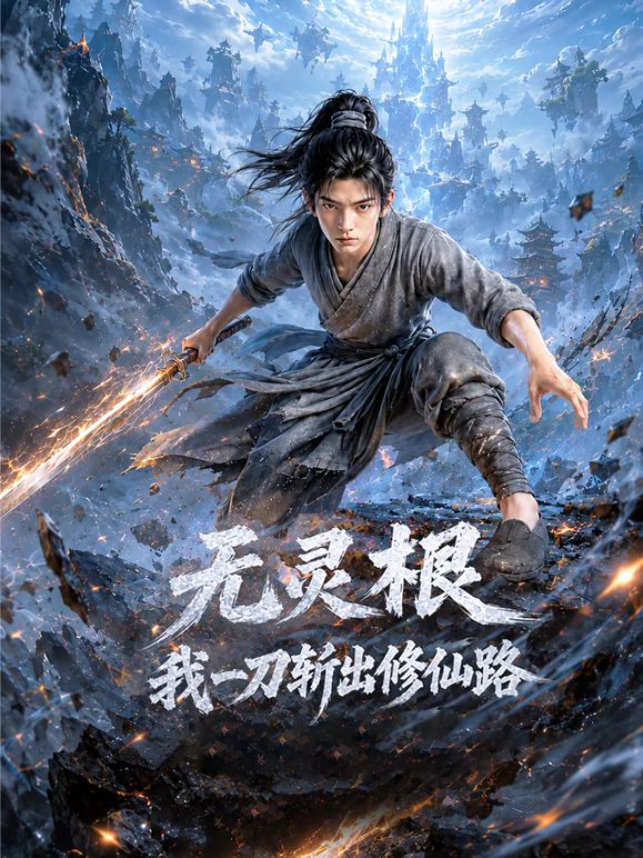 无灵根我一刀斩出修仙路 2026 动漫 海报