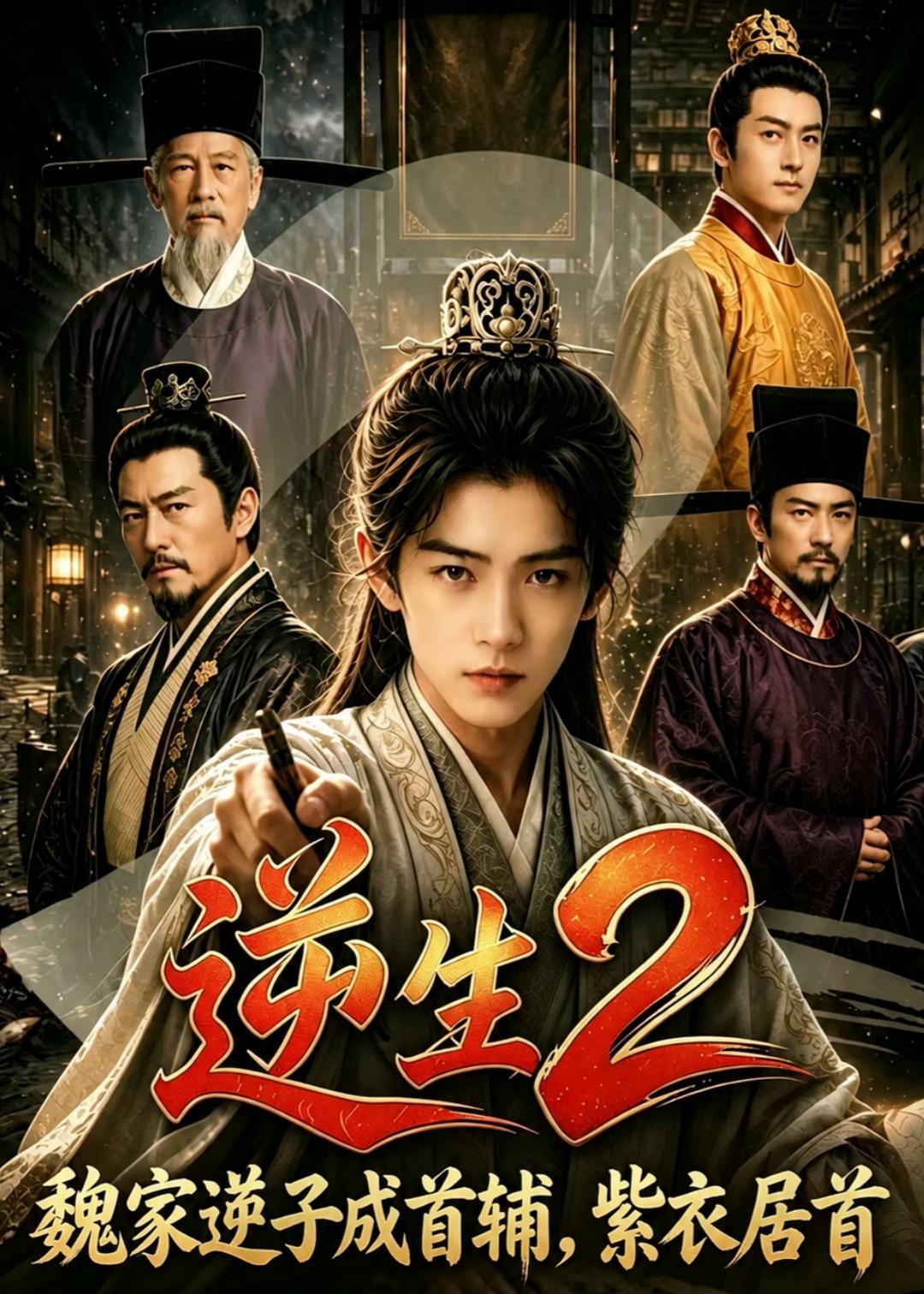 逆生2：魏家逆子成首辅，紫衣居首 2026 动漫 海报