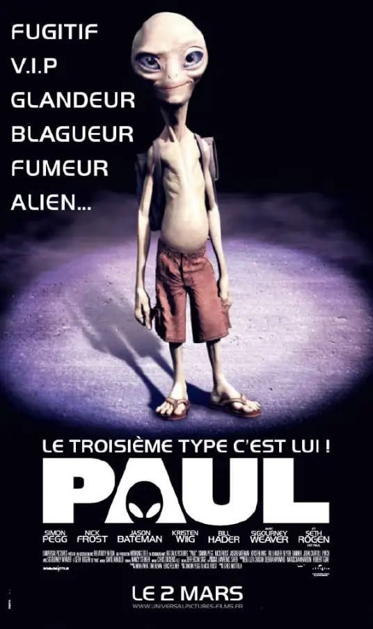 保罗.Paul 2011 电影 海报
