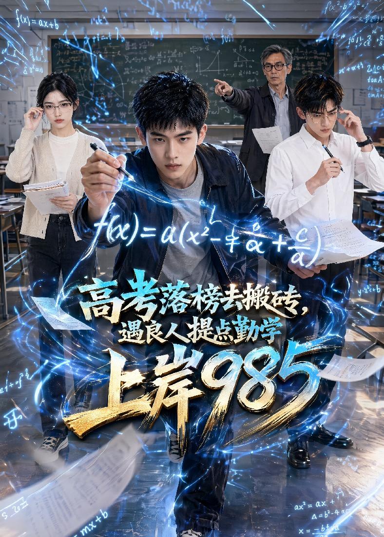 高考落榜去搬砖，遇良人提点勤学上岸985 2026 短剧 海报