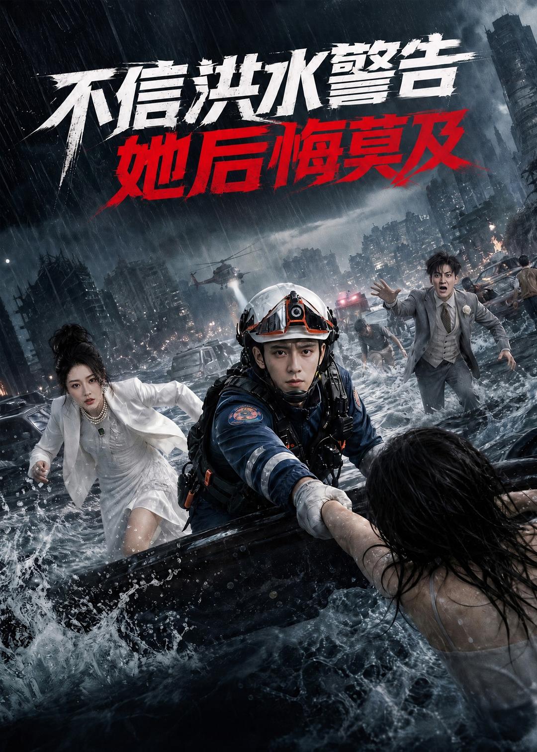 不信洪水警告，她后悔莫及 2026 动漫 海报