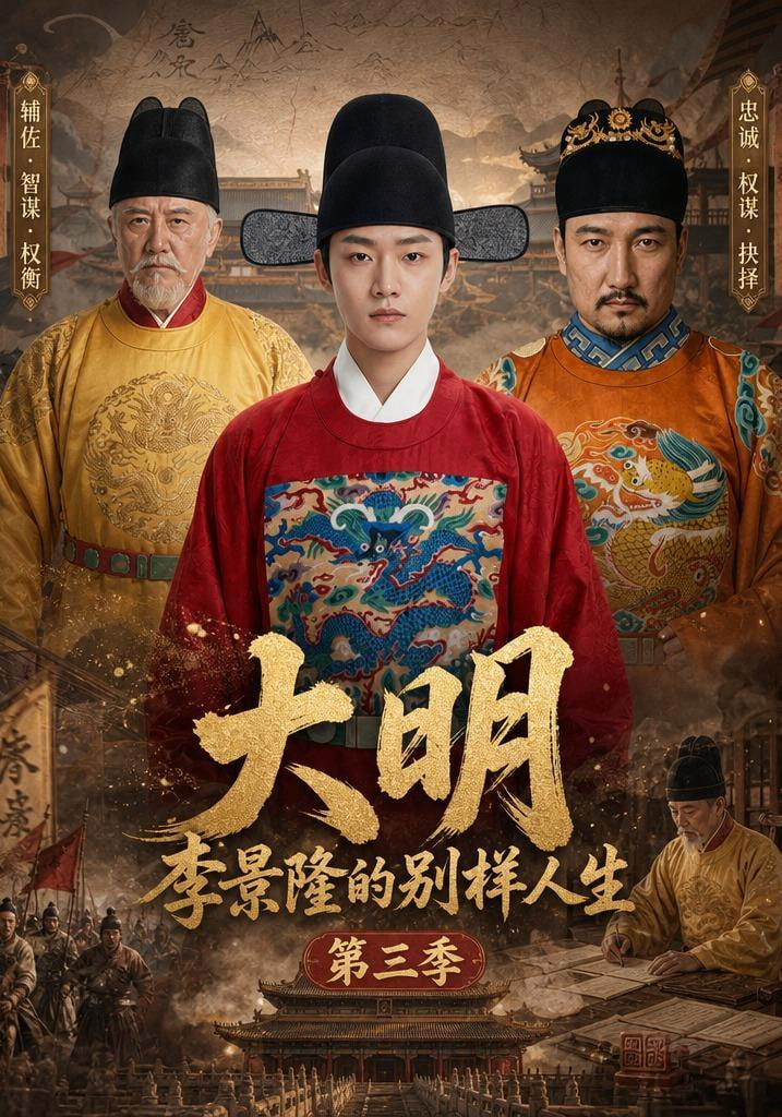大明,李景隆的别样人生第三季 2026 短剧 海报