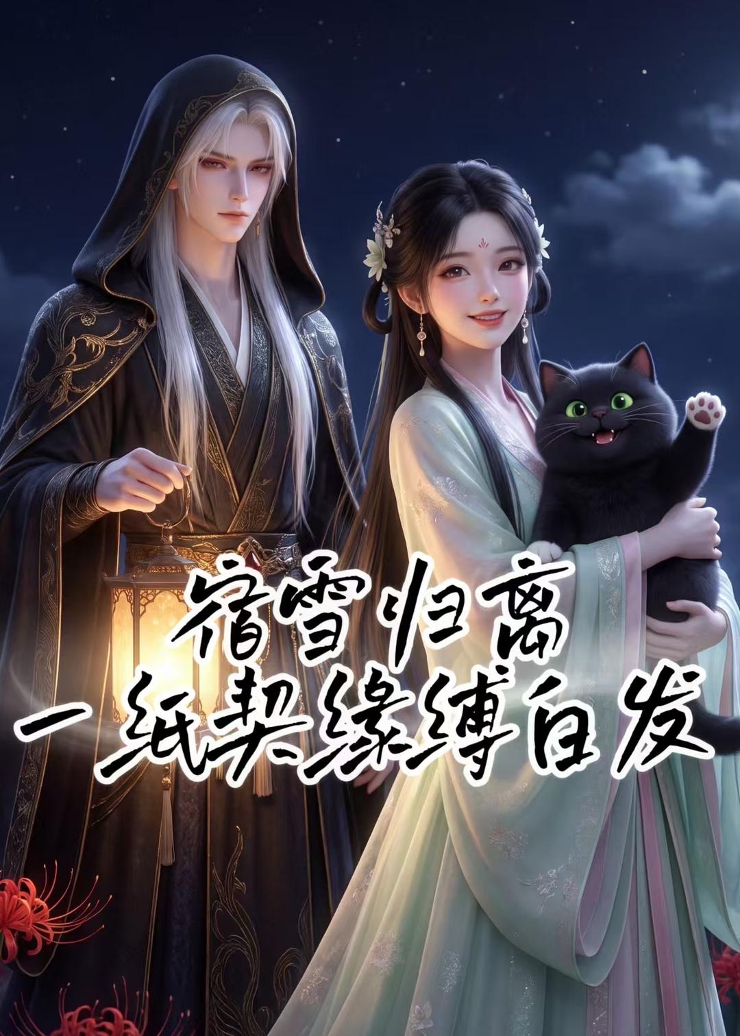 宿雪归离：一纸契缘缚白发 2026 动漫 海报