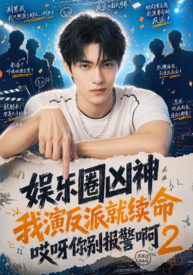 娱乐圈凶神我演反派就续命哎呀你别报警啊2 2026 短剧 海报