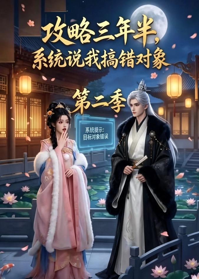 攻略三年半，系统说我搞错对象第二季 2026 动漫 海报