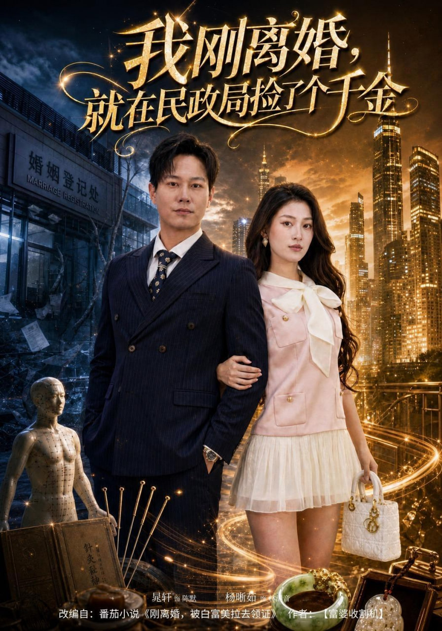 我刚离婚,就在民政局捡了个千金 2026 短剧 海报