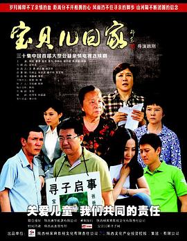宝贝儿回家 2013 电视剧 海报