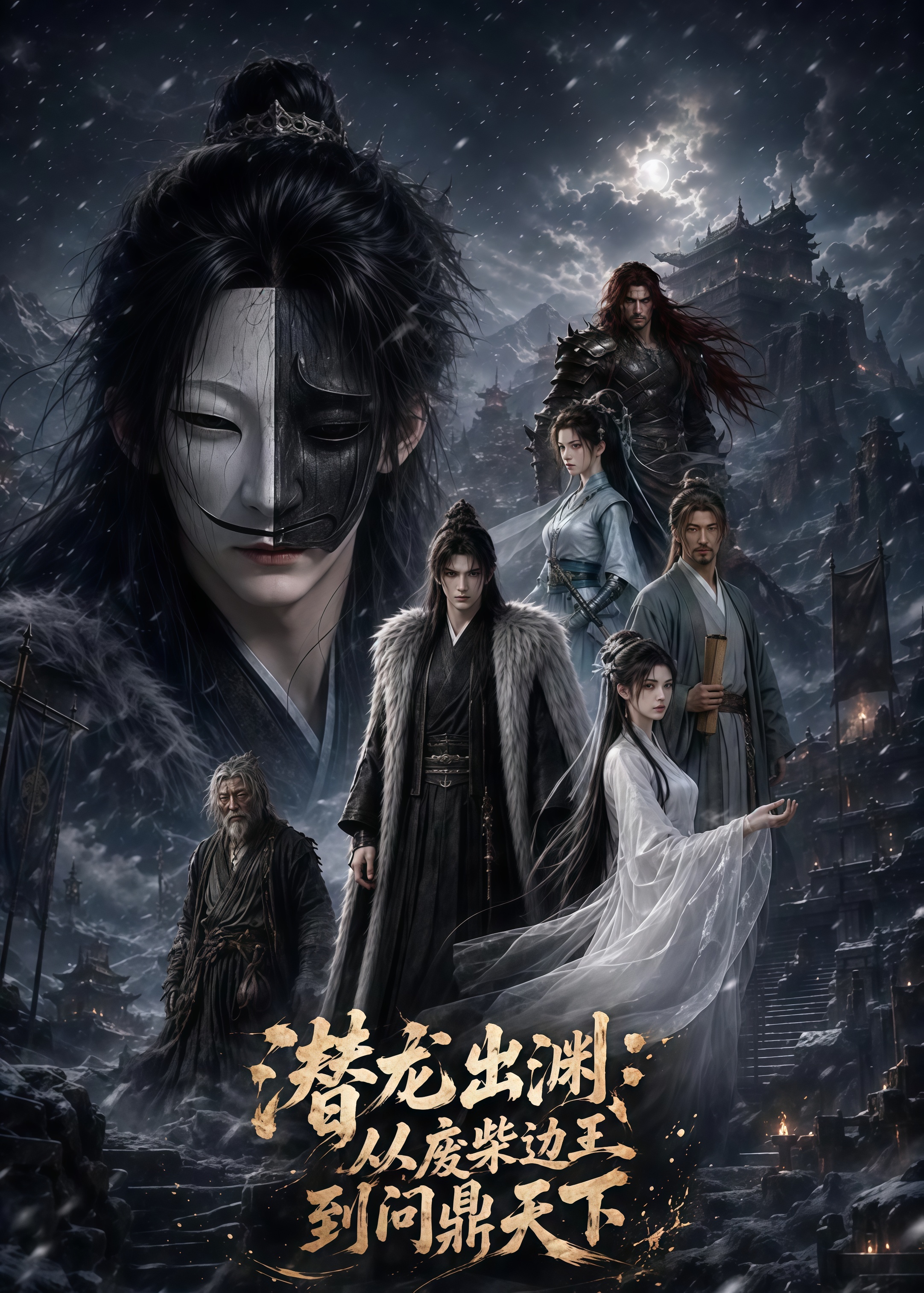 潜龙出渊：从废柴边王到问鼎天下 2026 短剧 海报