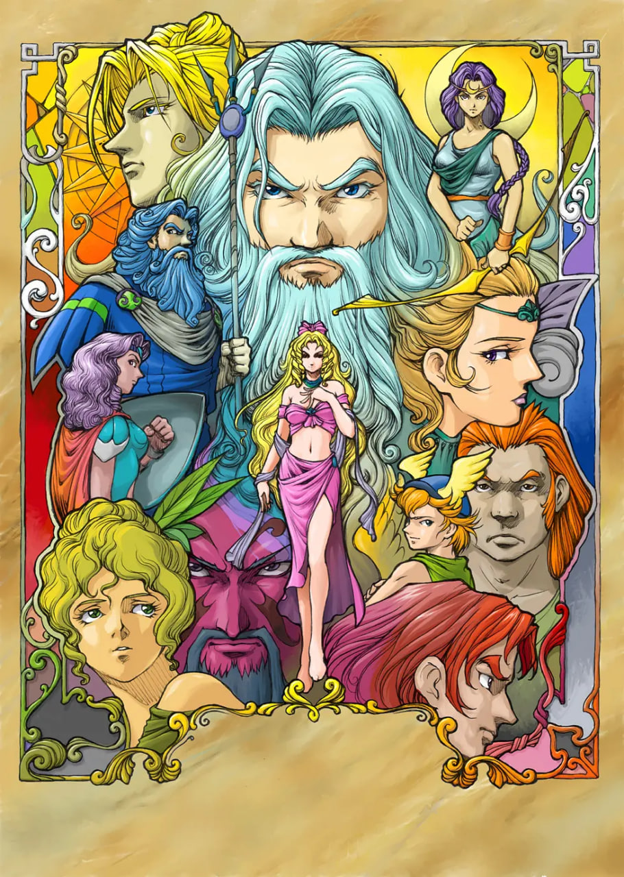 奥林匹斯星传 2002 动漫 海报