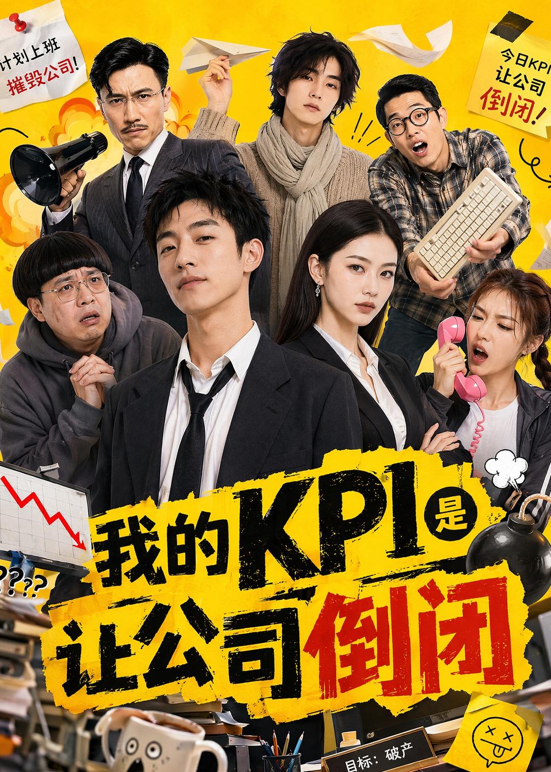 我的KPI是让公司倒闭 2026 动漫 海报
