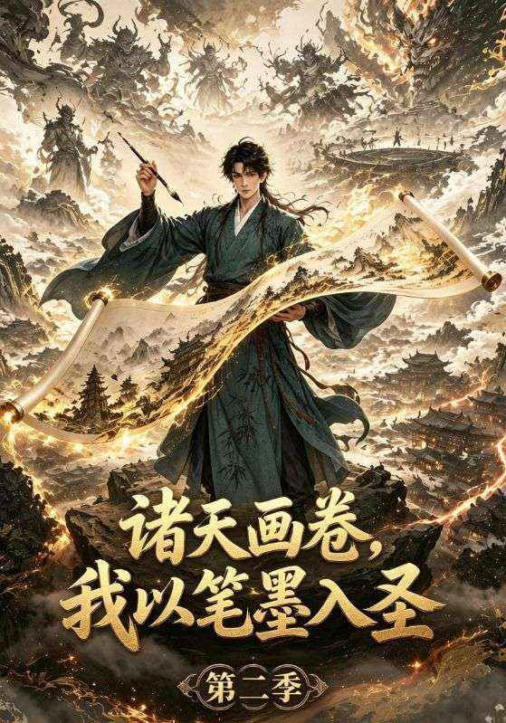 诸天画卷,我以笔墨入圣第二季 2026 动漫 海报