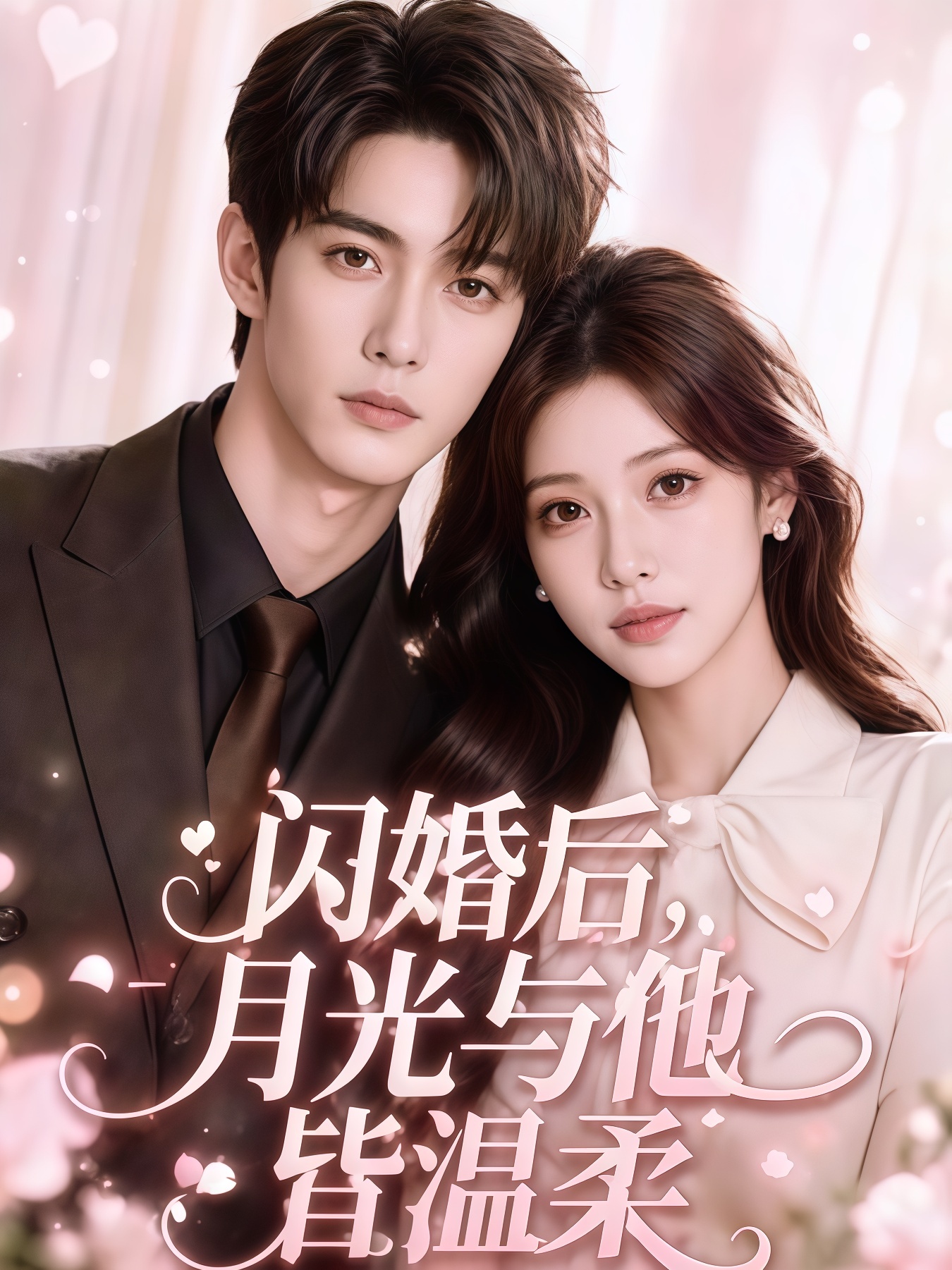 闪婚后，月光与他皆温柔 2026 短剧 海报